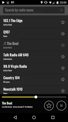 Radio Canada android App screenshot 2